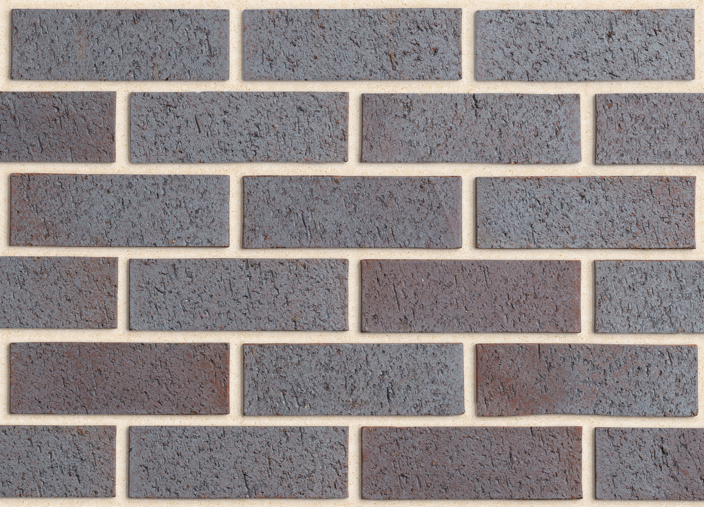 Pattern of gray bricks with a beige background