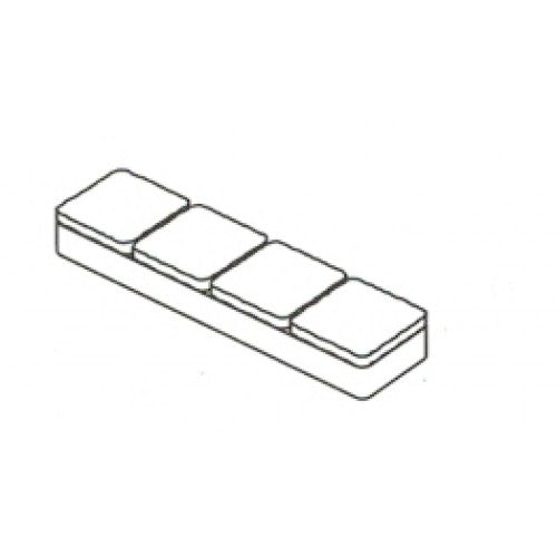 Cobblestone Border Pavers 400x100x40mm (Beech)