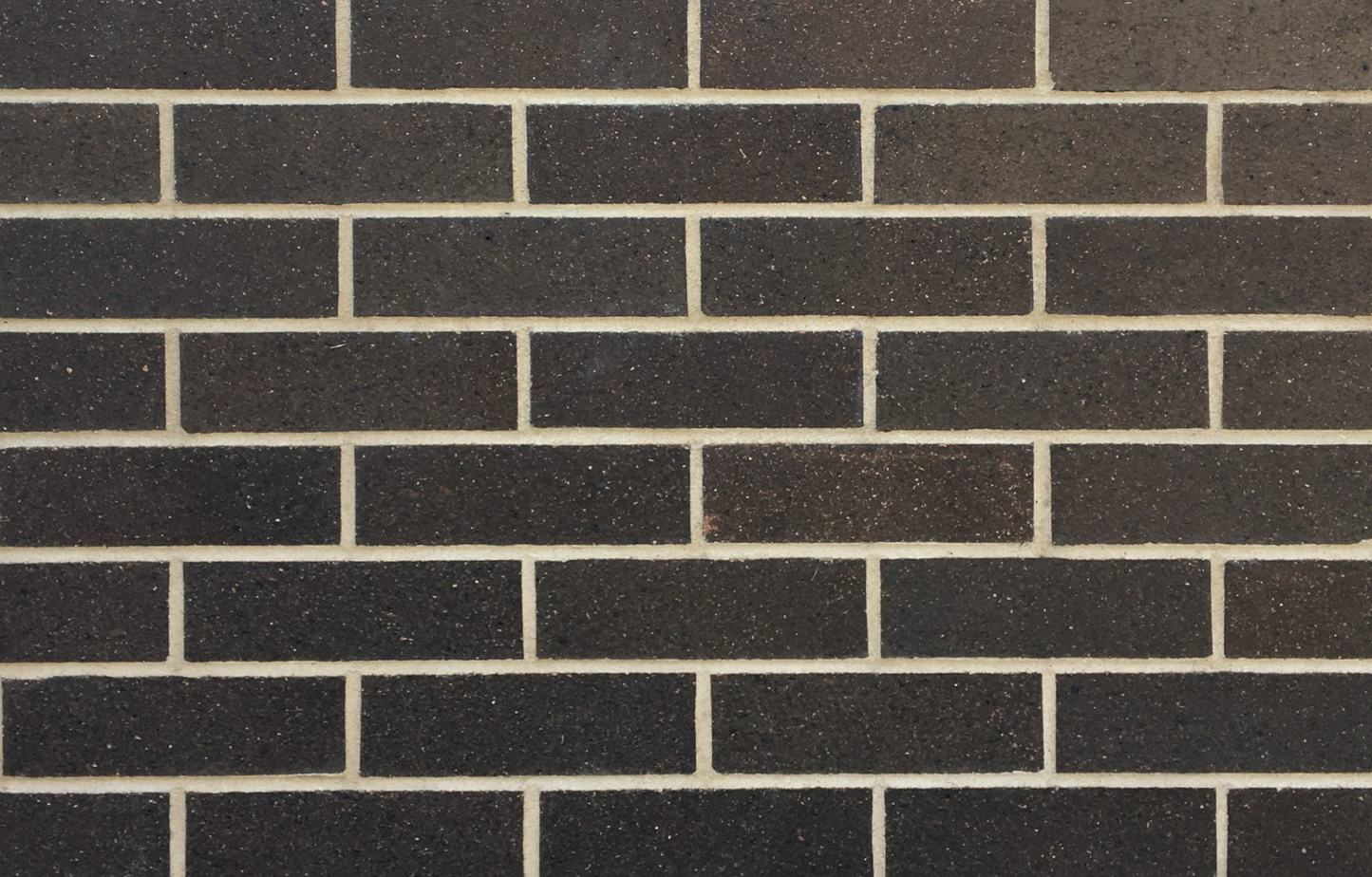 Federation Black Solid Face Bricks (Black) (Pack of 500)