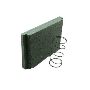50.45 Concrete Block Biscuit & Spring