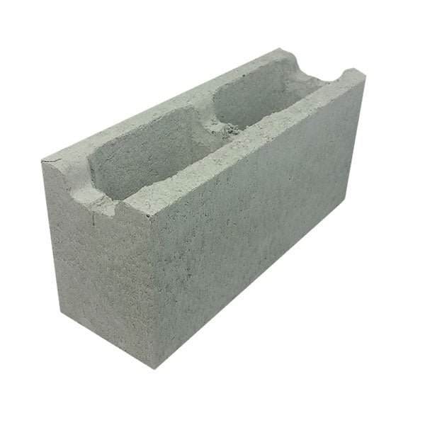 15.42 Concrete Block Channel 150 Series 390x190x140mm (Grey)