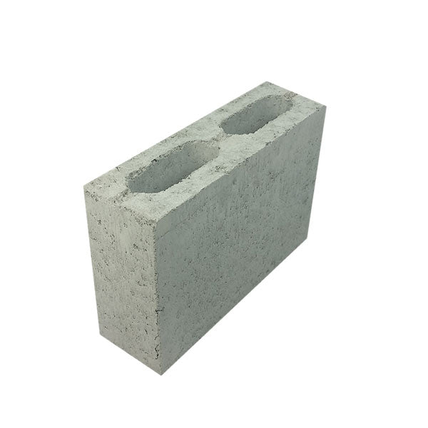 30.04 Concrete Block Quarter 300 Series 290x90x190mm (Grey) - Also 10.02 Concrete Block Three Quarter