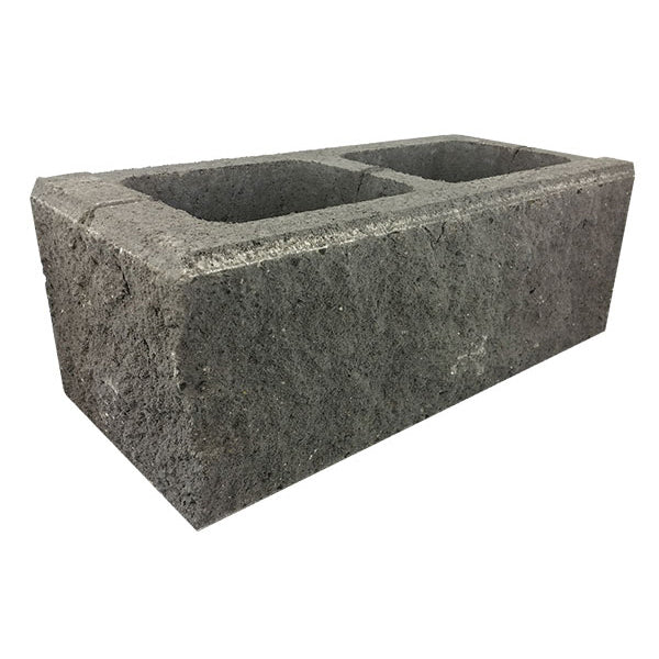 Modernstone Retaining Wall Corner Block 440x220x165mm (Charcoal)