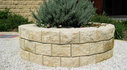 Miniwall Retaining Wall Blocks DIY 182x182x125mm (Oatmeal)