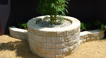 Miniwall Retaining Wall Blocks DIY 182x182x125mm (Oatmeal)