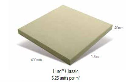 Euro Classic Pavers 400x400x40mm (Cyprus)