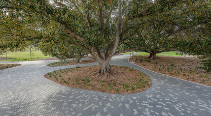 Ecotrihex 80 Pavers 181x89x80mm (Charcoal)
