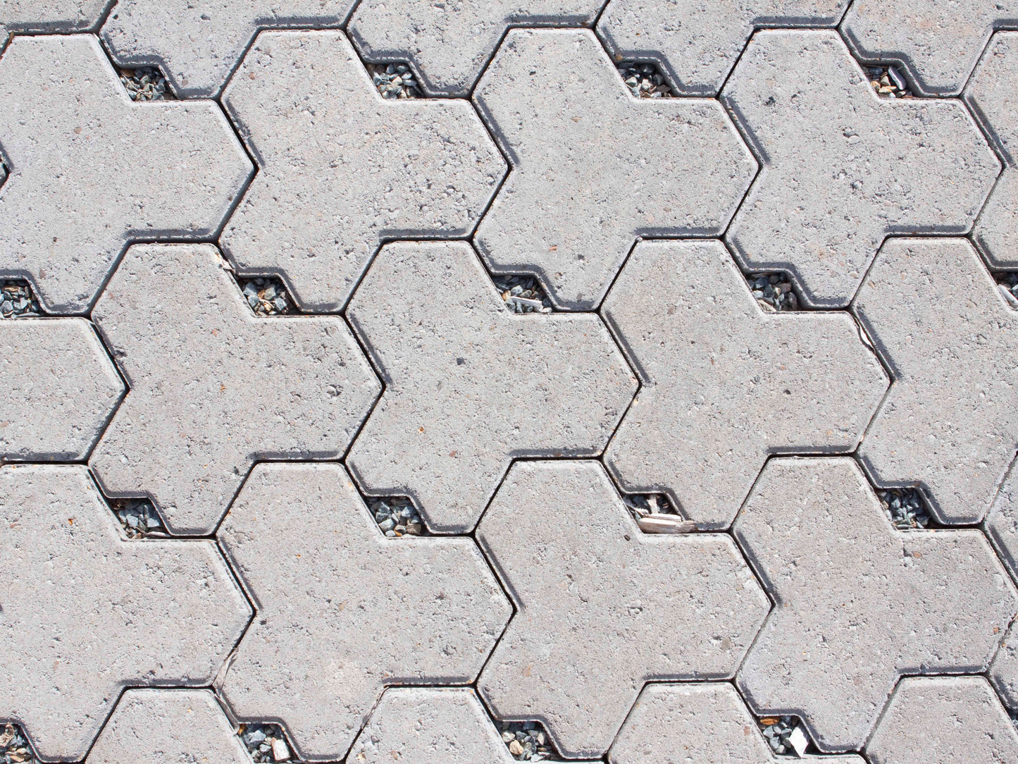 Ecotrihex 80 Pavers 181x89x80mm (Natural Grey)