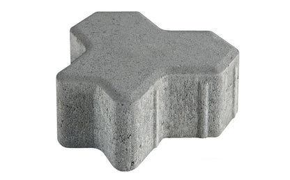 Ecotrihex 80 Pavers 181x89x80mm (Natural Grey)
