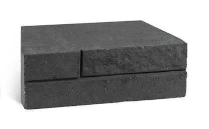 Natural Impressions Duostone Retaining Wall Blocks 300x160x100mm (Graphite)