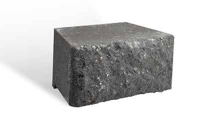 Hudson Stone Retaining Wall Blocks 200x130x100mm (Charcoal)