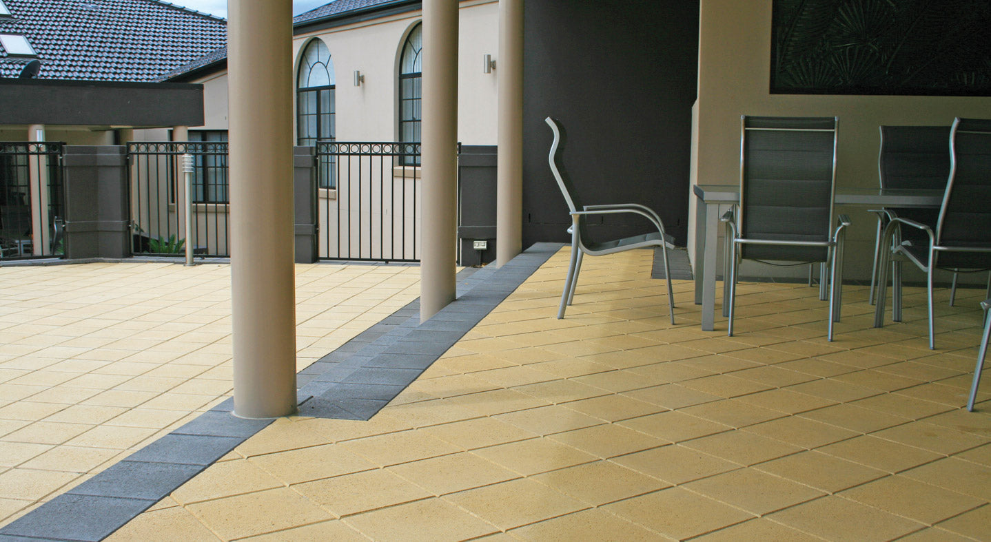 Stradapave Pavers 300x300x50mm (Sunstone)