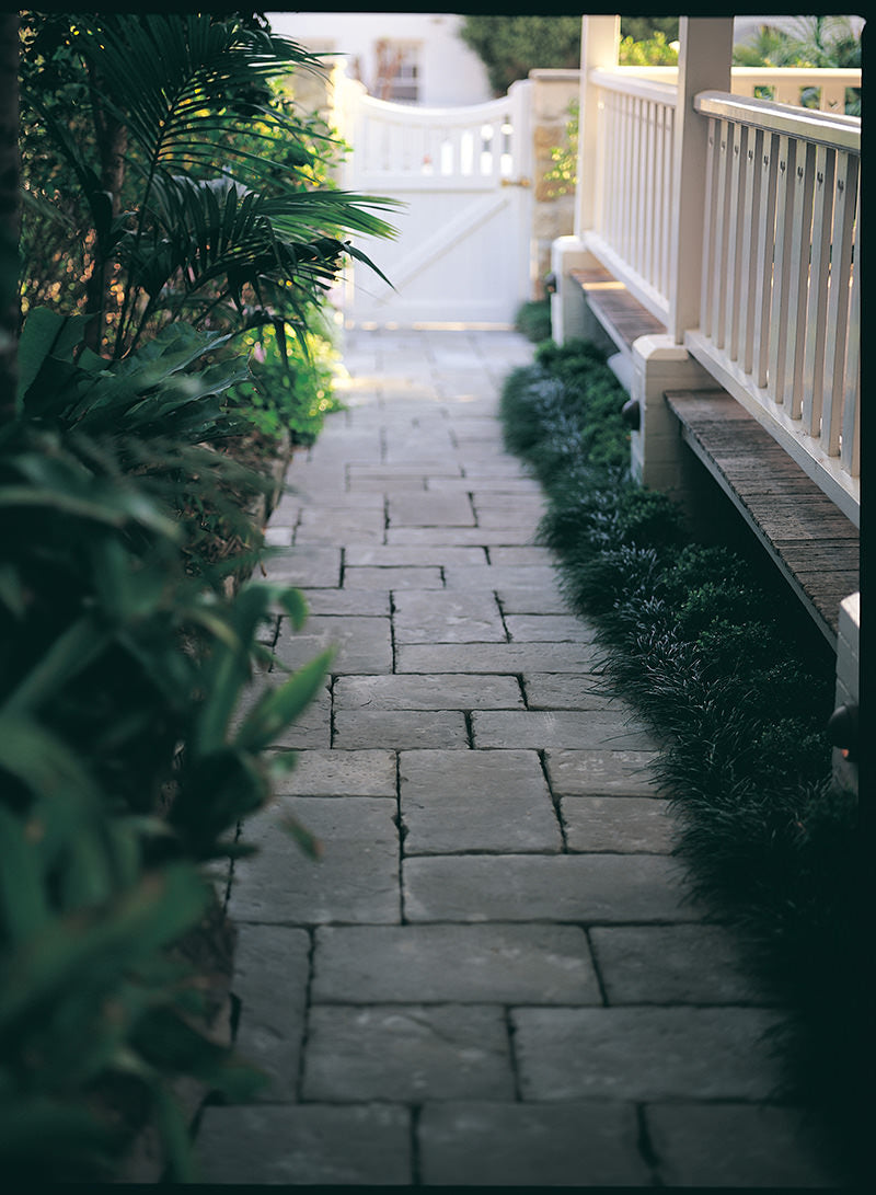 Bradstone Old Town Pavers 300x300x40mm (Grey Green)