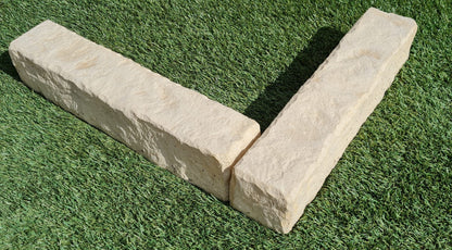 Bushstone Block Garden Edging 500x100x100mm (Sand)