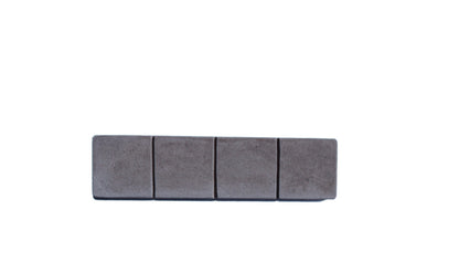 Cobblestone Border Pavers 400x100x40mm (Charcoal)