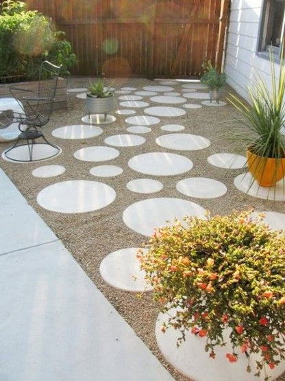 Lunar Stone Pavers - Stepping Stones 400x40mm (Chalk)