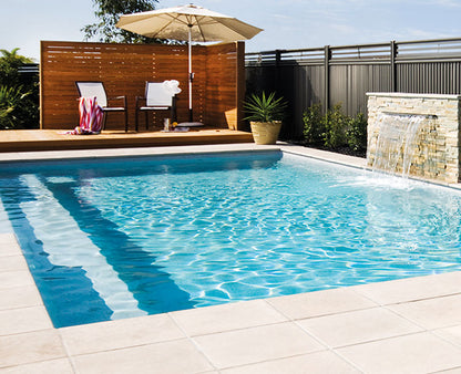 Limestone Bullnose Pool Pavers *600x400x40mm (Ivory)