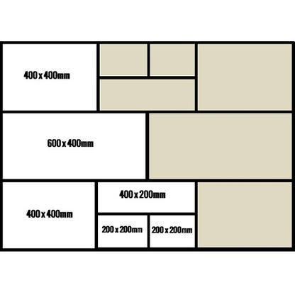St Tropez Bullnose Pavers *600x400x40mm (Sands)