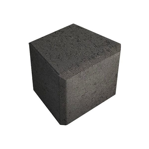 WedgeBlok Garden Edging Blocks 160/120x140x125mm (Charcoal)