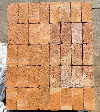 Full Cream Tumbled Clay Pavers 230x115x50mm (Cream)