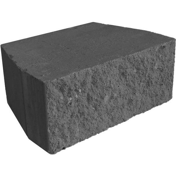 Gardenwall Flush-Face Retaining Wall Block 295x203x125mm (Charcoal)