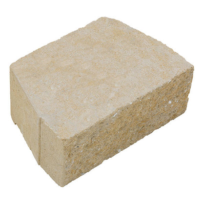 Gardenwall Flush-Face Retaining Wall Blocks 295x203x125mm (Light Sands)