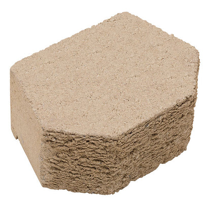 Gardenwall Soft-Split Retaining Wall Blocks 295x210x125mm (Paperbark)