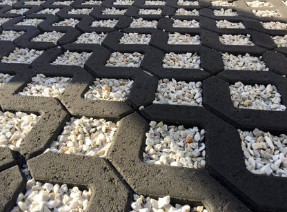 Gridpave Pavers 390x390x90mm (Charcoal)