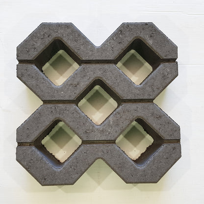 Gridpave Pavers 390x390x90mm (Charcoal)