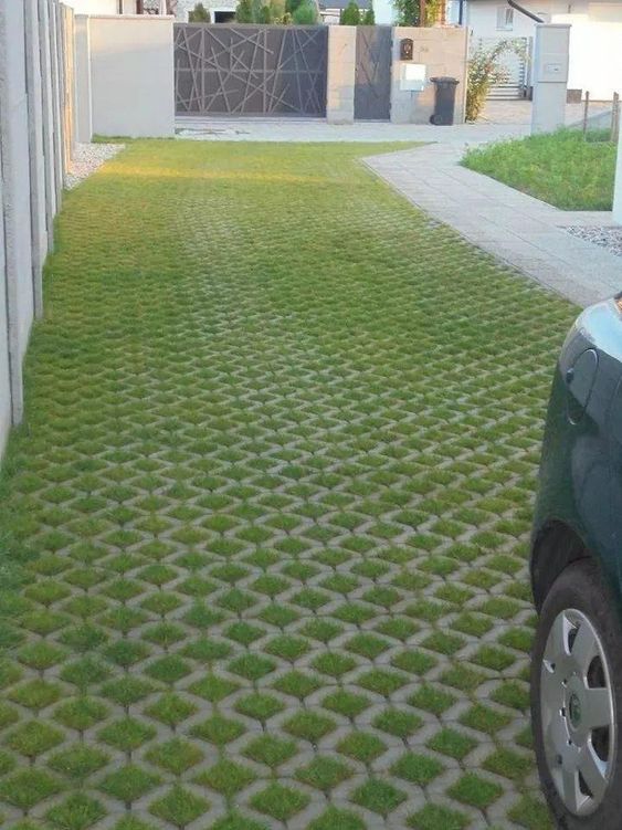 Gridpave Pavers 390x390x90mm (Natural Grey)