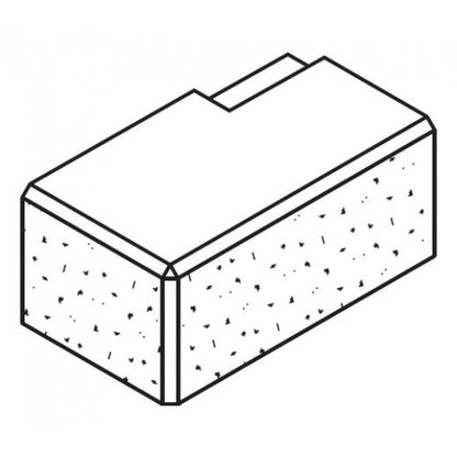 Linearwall Corner Retaining Wall Blocks 350x200x150mm (Beach)