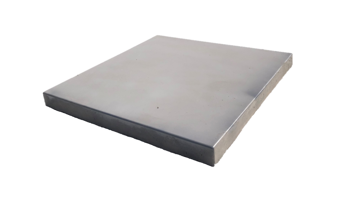 litecon square plate on a white background