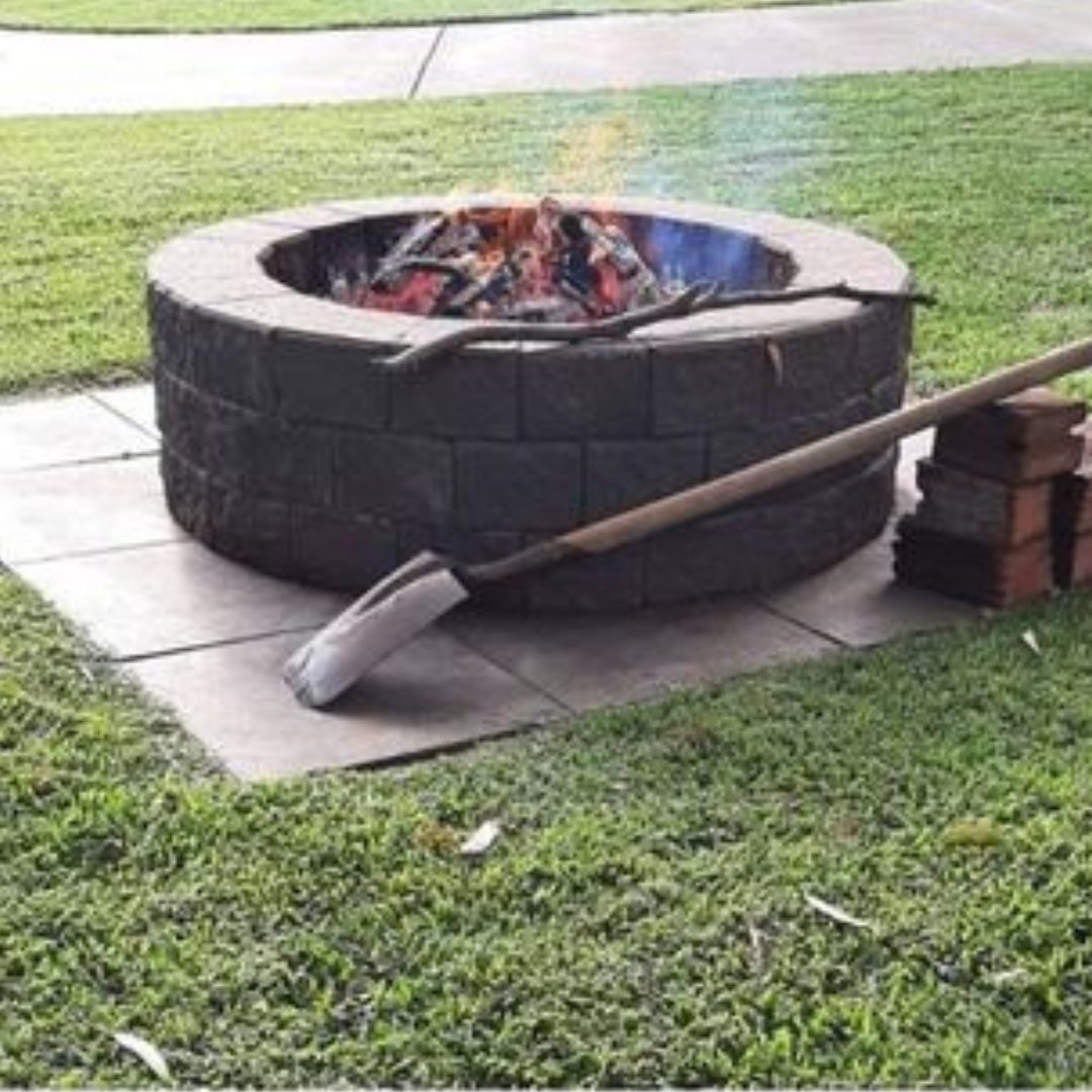 Fire Pit - DIY Mini Block Kit 3 Layer (Charcoal)
