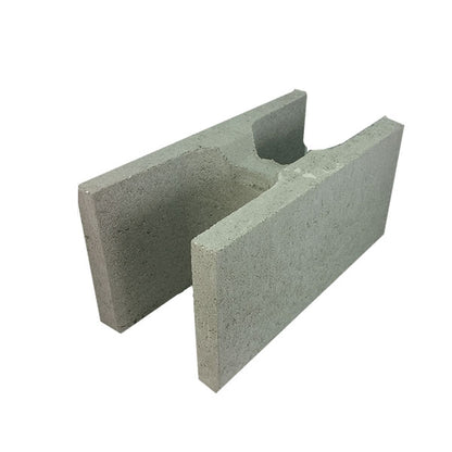20.48 Concrete H Block 200 Series 390x190x190mm (Grey)