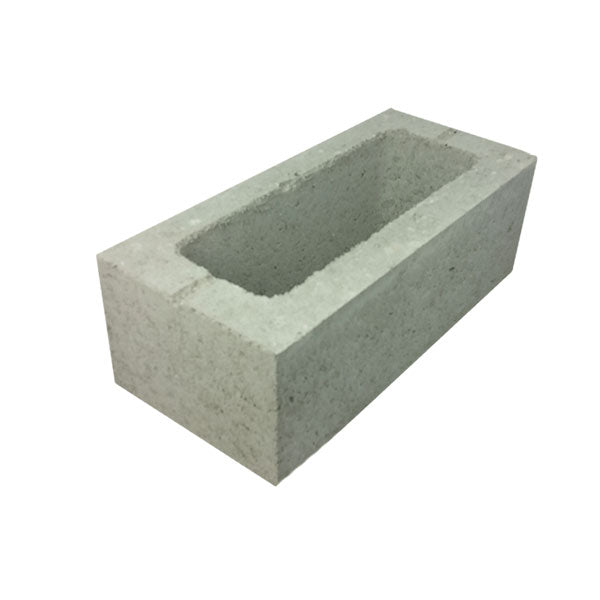 20.140 Concrete Block Three Quarter Height 200 Series 390x190x140mm (Grey)