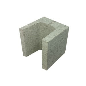 20.13 Concrete Block Half Lintel 200 Series 190x190x190mm (Grey)