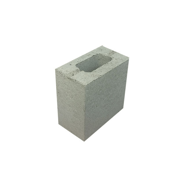 15.703 Concrete Block Reduced Core Half 150 Series 190x140x190mm (Grey)