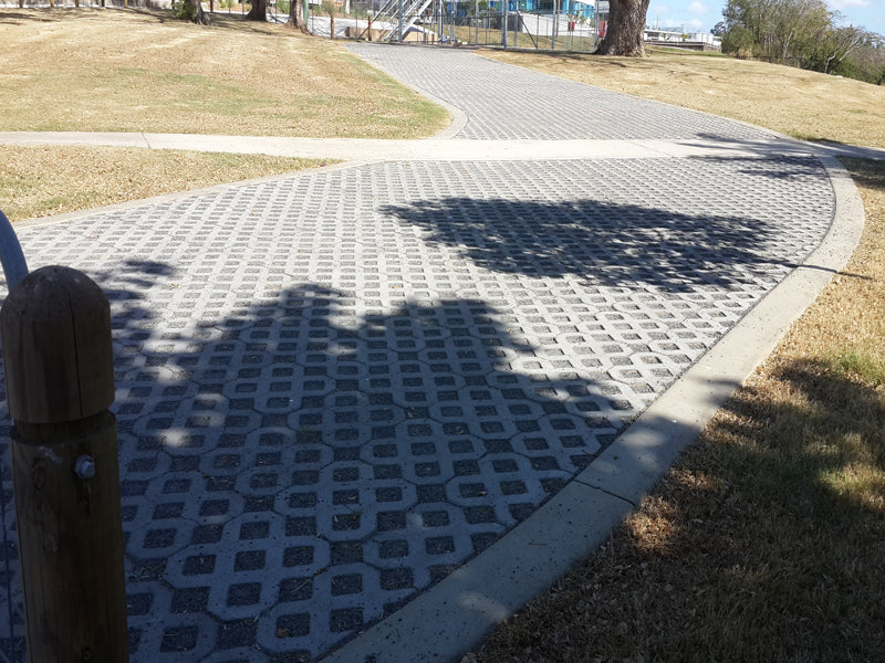 Gridpave Pavers 390x390x90mm (Natural Grey)