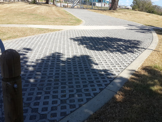 Gridpave Pavers 390x390x90mm (Natural Grey)