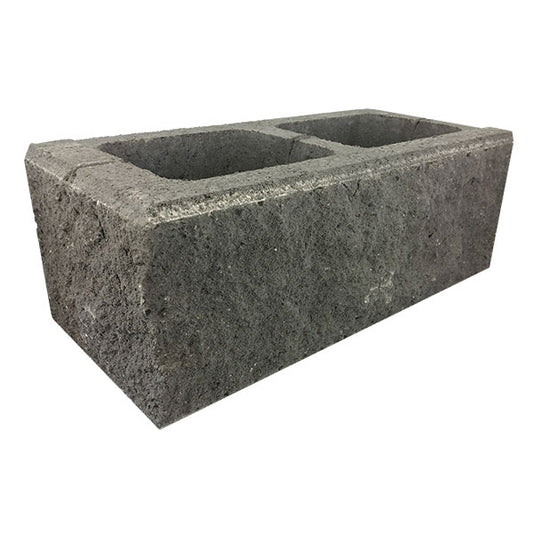 Modernstone Retaining Wall Corner Block 440x220x165mm (Charcoal)