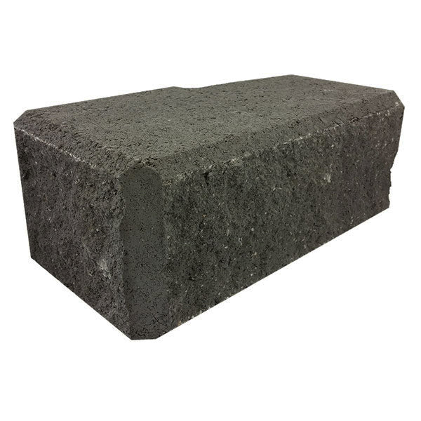 Linearwall Corner Retaining Wall Blocks 350x200x150mm (Charcoal)