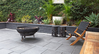 Natural Impressions Duostone Retaining Wall Blocks 300x160x100mm (Graphite)