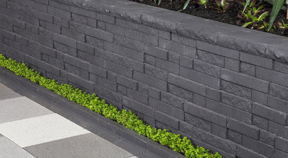 Natural Impressions Duostone Wall Cap 300x200x50mm (Graphite)