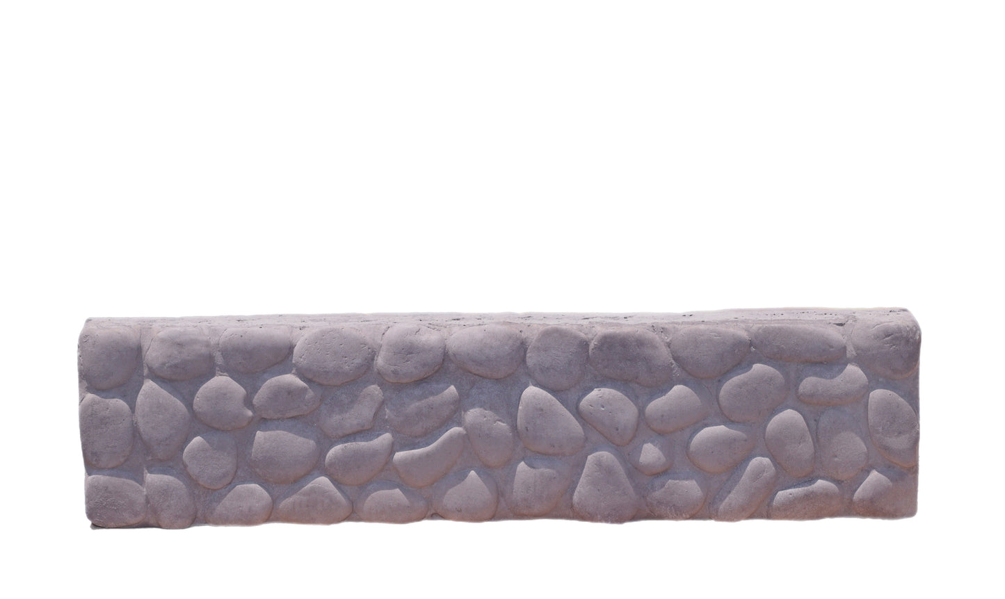 Pebble Border Pavers 400x100x40mm (Charcoal)