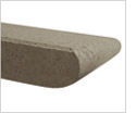 Quadro Bullnose Pavers 400x400x40mm (Charcoal)