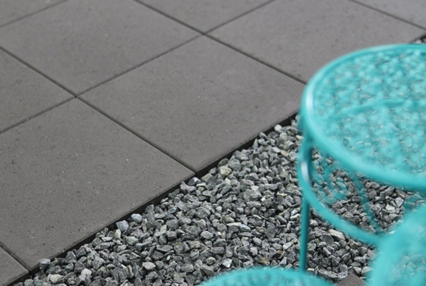 Quadro Pavers 400x400x40mm (Charcoal)