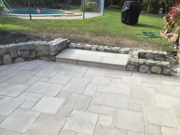 St Tropez Bullnose Pavers *600x400x40mm (Macchiato)